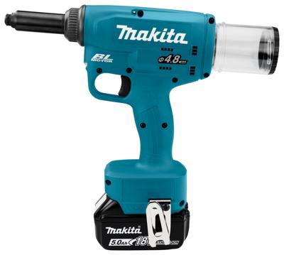 Makita DRV150RTJ | Accu Blindklinknageltang |18V | 5.0Ah | Li-Ion | MBox Makita DRV150RTJ | Accu Blindklinknageltang |18V | 5.0Ah | Li-Ion | MBox