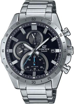 Casio EFR-571D-1AVUEF Zwart Zilverkleurig Heren horloge