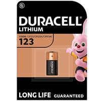 Batterij duracell 123 lithium | 10 stuks - thumbnail