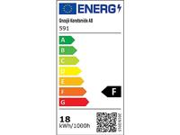 Staande buitenlamp 2 x 8W 700 lumen dimbaar Ull gegalvaniseerd LED downspot 591-320 - thumbnail