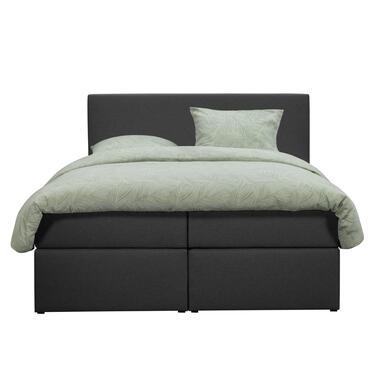 Boxcombinatie Orebro 6-delig - antraciet - 180x200 cm - Leen Bakker