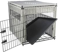 TRIXIE BENCH HOMEKENNEL POLYROTAN LICHTGRIJS 58X77X60 CM - thumbnail