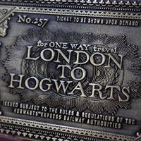 Harry Potter Replica Hogwarts Train Ticket Limited Edition - thumbnail