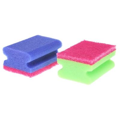 Sorbo schuurspons met greep colour 6st Sorbo schuurspons met greep colour 6st