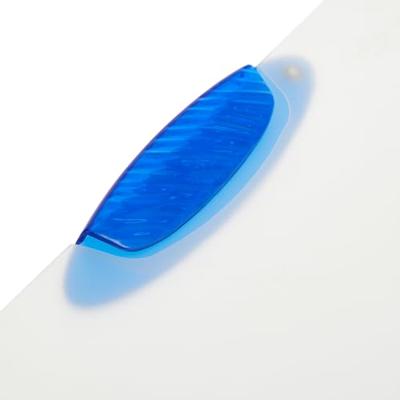 Durable klemmap Swingclip transparant blauw