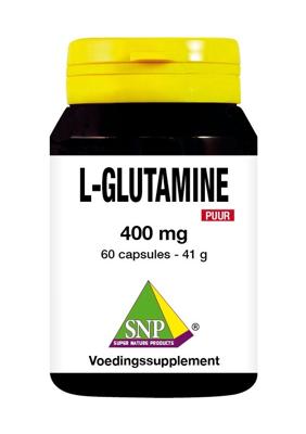 SNP L-Glutamine 400mg puur 60 Vegetarische capsules