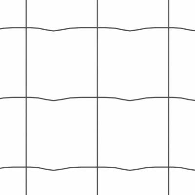 Euro Hek Grijs 0.6 x 50 m PVC-gecoat ijzer