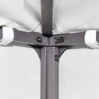 VidaXL Prieeldak 2-laags 4x3m 310 g/m² blauw - thumbnail