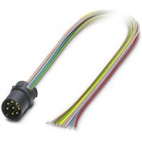 Phoenix Contact 1457827 Sensor/actuator connector, geassembleerd M12 Aantal polen (sensoren): 8 Contactdrager 1 stuk(s) - thumbnail