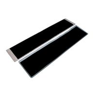 IWH Kentekenhouder met klittenband (b x h) 49 cm x 8 cm - thumbnail