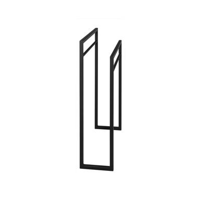 Handdoekrek Sapho SKA Industrial Staand 55x20x79.2 cm Mat Zwart Sapho Handdoekrek Sapho SKA Industrial Staand 55x20x79.2 cm Mat Zwart Sapho