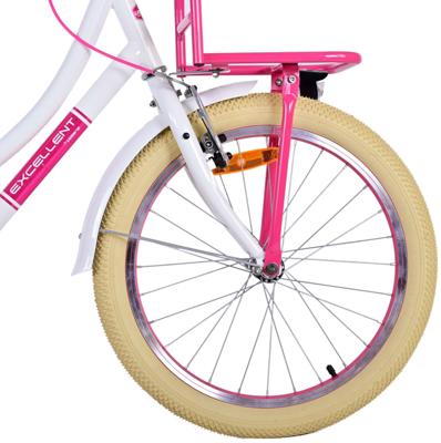 Volare kinderfiets meisjes 20 inch wit