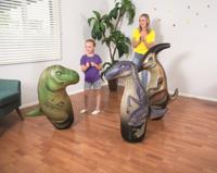 Opblaasbare boksbal met standaard voor kinderen Bestway Dinosaurus 91 cm - thumbnail