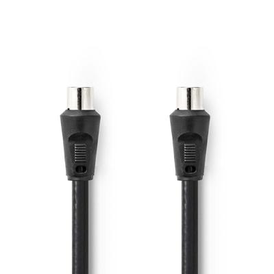 Coaxkabel 90 dB | IEC (Coax) Male - IEC (Coax) Female | 5,0 m | Zwart
