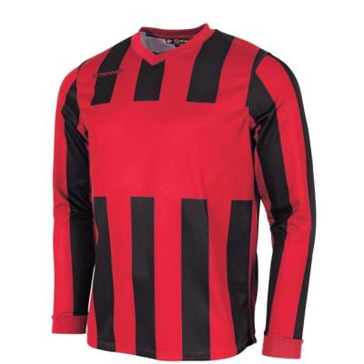 Stanno 411005K Aspire Long Sleeve Shirt Kids - Red-Black - 164