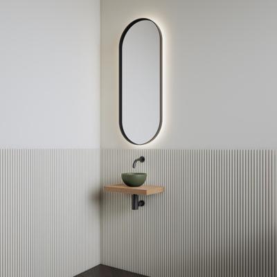 Fonteinset | BWS Leto | Planchet Pure | Waskom Mat Olijf Groen