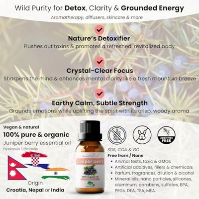 Jeneverbes etherische olie biologisch 5 ml