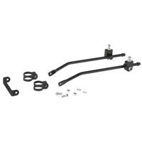 Massload Bevestigings-set v/alu drager zwart - thumbnail