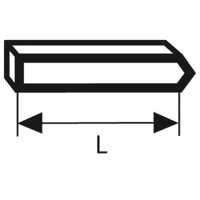 Bosch Accessoires Stift type 40 16 mm 1000st - 1609200381 - thumbnail