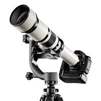Mantona Gimbal TK-I statiefkop voor telelens (belastbaarheid 10 kg, gewicht 1,4 kg, incl. snelwisselplaat, 3/8 inch aansluiting) - thumbnail