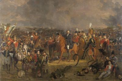 Jan Willem Pieneman - De Slag bij Waterloo, 120x80cm Rijksmuseum