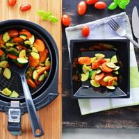 Blaupunkt AFD501 friteuse Dubbel 4 l Vrijstaand 1500 W Frituurpan Zwart - thumbnail