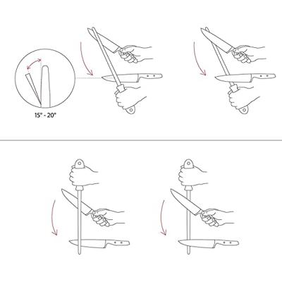 WUSTHOF - Onderhoud - Aanzetstaal Diamant 23cm