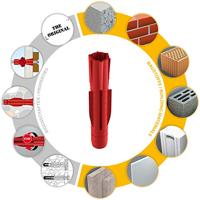 Tox hollewandplug rood t 8/51 - thumbnail