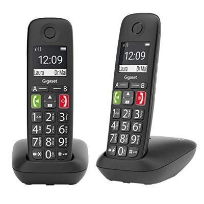 Gigaset compatible E290 Duo bk | L36852-H2901-B101