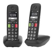 Gigaset compatible E290 Duo bk | L36852-H2901-B101 - thumbnail