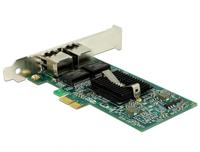 Delock 89944 PCI Express x1-kaart 2 x RJ45 Gigabit LAN i82576 - thumbnail