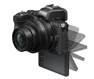 Nikon Z 50 compact systeemcamera + NIKKOR Z DX 16-50mm + 50-250mm lenzen/objectieven - GROOT ZOOM BEREIK - Grote Z lens vatting voor hoogste kwaliteit beelden - 4K video - VOA050K002, zwart
