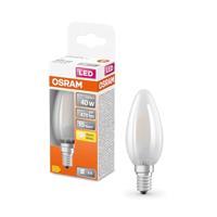 OSRAM HOMELIGHTING 4058075436503 LED-lamp Energielabel E (A - G) E14 Kaars 4 W = 40 W Warmwit (Ø x l) 35 mm x 100 mm 1 stuk(s) - thumbnail