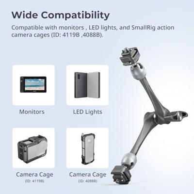 SmallRig HawkLock H21 Quick Release Rosette Magic Arm (11") 4489