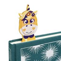 Mondikaarten Flexilight leeslamp eenhoorn geel - thumbnail