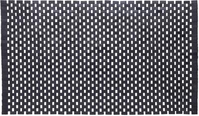 Sealskin Woodblock Badmat 52x90 cm Teak Zwart 800125