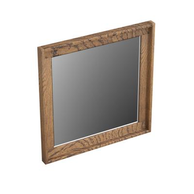 Spiegel Forzalaqua Reno Vierkant 40x2x40 Cm Eiken Castle Brown Spiegel Forzalaqua Reno Vierkant 40x2x40 Cm Eiken Castle Brown