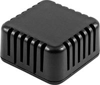 Hammond Electronics 1551V1BK Universele behuizing 40 x 40 x 20 ABS Zwart 1 stuk(s) - thumbnail