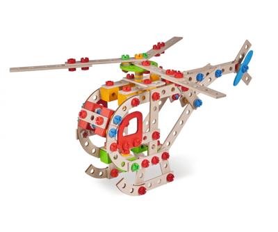 Eichhorn Constructor Constructieset Constructor Aantal onderdelen: 225 Aantal modellen: 5 Leeftijdsklasse: Vanaf 6 jaar