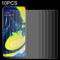 10 stuks 0.26 mm 9H 2.5 D gehard glas film voor Galaxy A80 - thumbnail