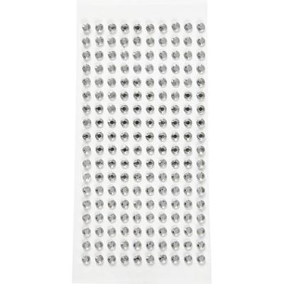 Vivi Gade Strasstenen, d 5 mm, zilver, 144 stuk/ 1 doos
