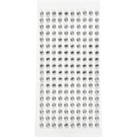 Vivi Gade Strasstenen, d 5 mm, zilver, 144 stuk/ 1 doos - thumbnail