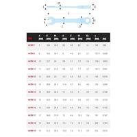 Facom Scharnierende Anti-Slip Steekringratelsleutel 7Mm - 467BF.7 - 467BF.7 - thumbnail