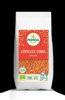Primeal Linzen rood bio 500 Gram - thumbnail
