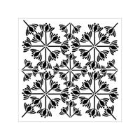 The Crafter's Workshop • sjabloon 15,2x15,2cm tuin tegel - thumbnail