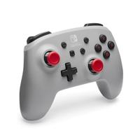 Power A Retro Grey Controller Nintendo Switch, Nintendo Switch Lite, Nintendo Switch OLED Grijs - thumbnail