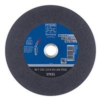 PFERD TOOLS 80 T 250-2,0 H SG LAB STEEL/32,0 66300060 Doorslijpschijf recht 250 mm 20 stuk(s) Getemperd staal, Gietijzer, Staal, Staal, Gegoten staal, Gegoten - thumbnail