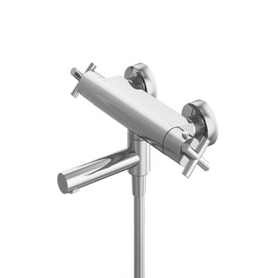 Hotbath Chap Opbouw Bad Thermostaat Zonder Douchegarnituur 020 - Chroom