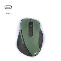 Hama optische draadloze muis 6 knoppen mw-500 recharge accu ergo. bosgroen - thumbnail