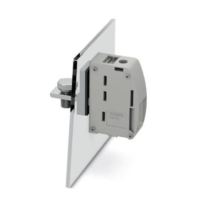 Phoenix Contact 1713243 Doorvoerklem 25 mm Schroeven Grijs 10 stuk(s) Phoenix Contact 1713243 Doorvoerklem 25 mm Schroeven Grijs 10 stuk(s)